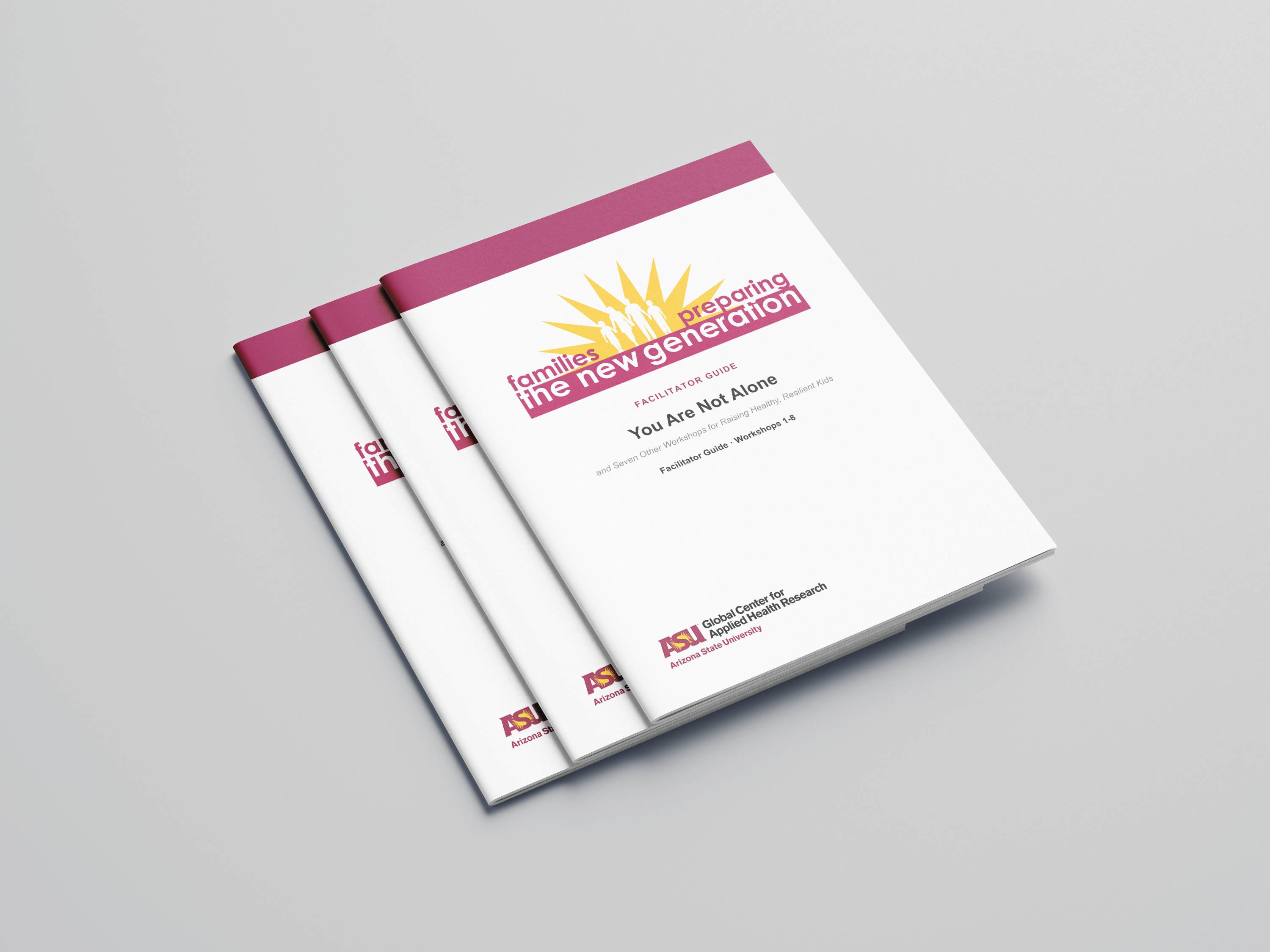 ASU parent workbook & facilitator guide redesign preview