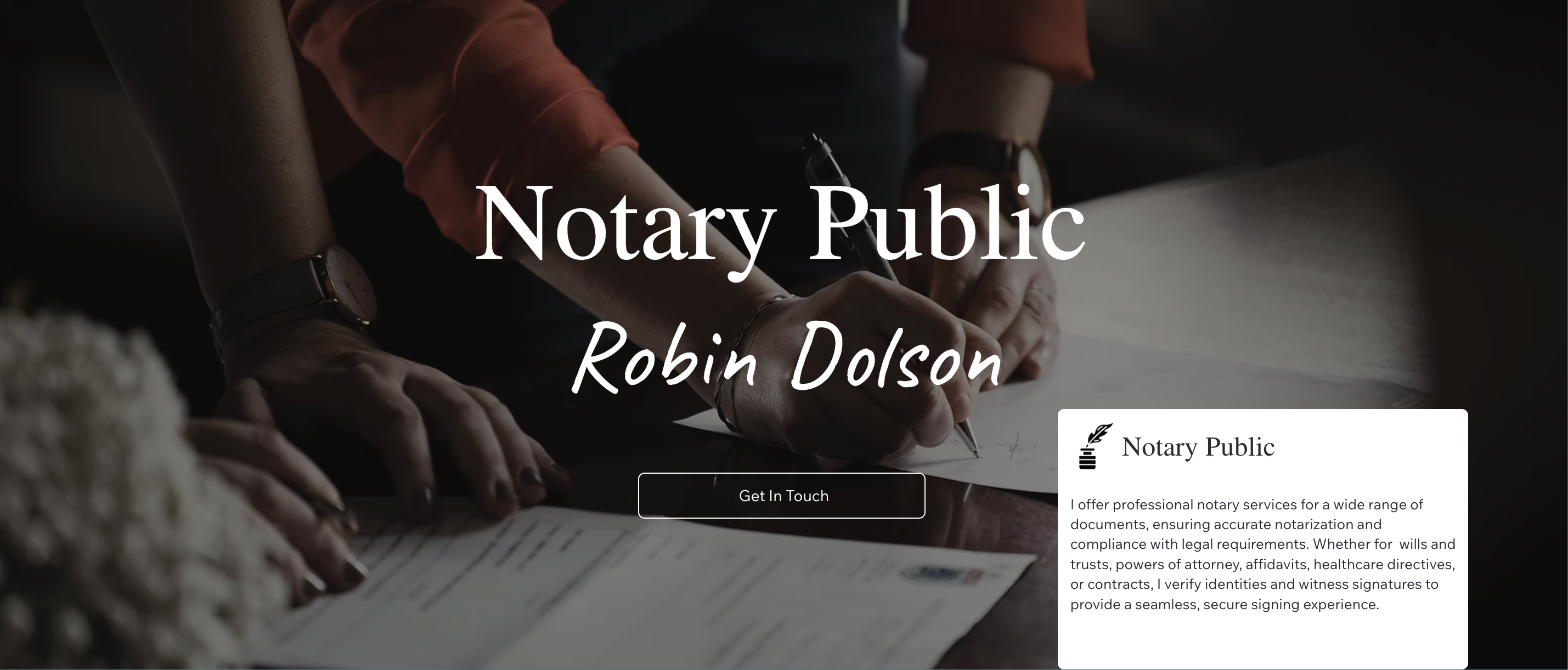 Notary Public Website